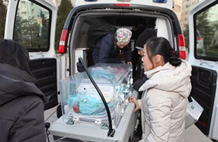 靖边县妇婴监护型护送